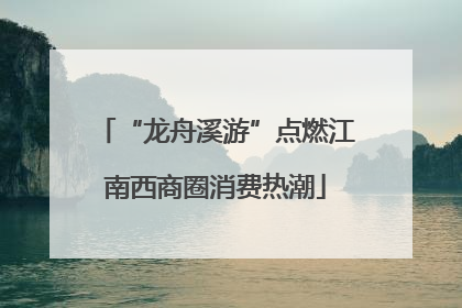 “龙舟溪游”点燃江南西商圈消费热潮